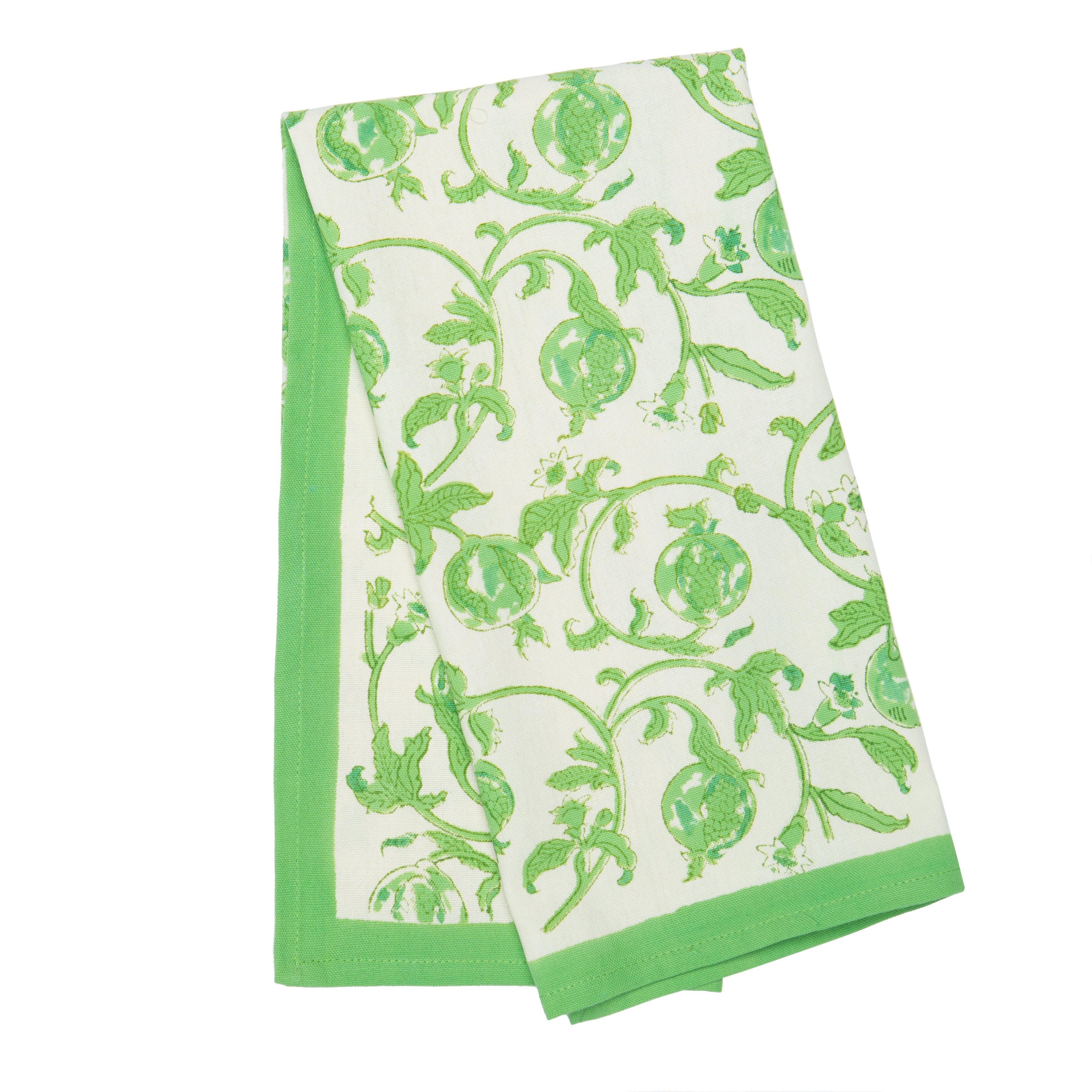 Shades Of Green Tea Towel Set of 3