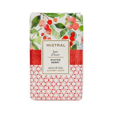 Mistral Winter Berry French Soap, 100G