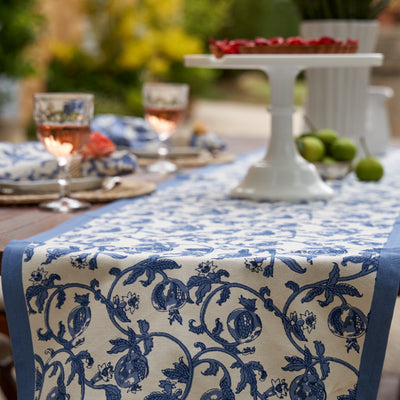 Granada Runner Cornflower Blue