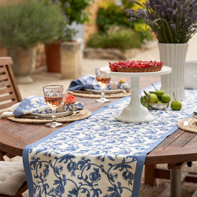 Granada Runner Cornflower Blue