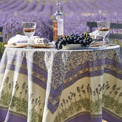 French Tablecloth Lavender