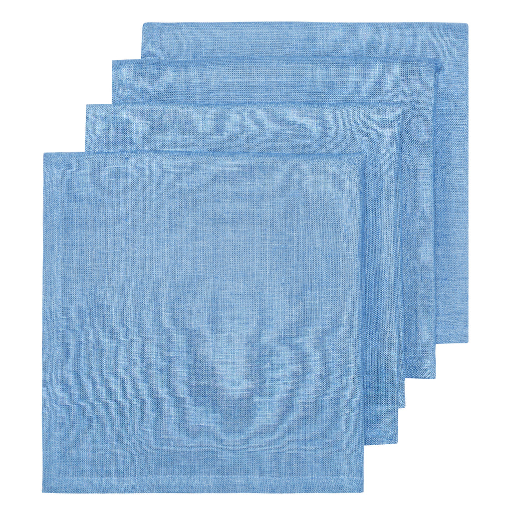 Stonewashed Linen Napkin in Blue Stripe – Kier Design Interiors